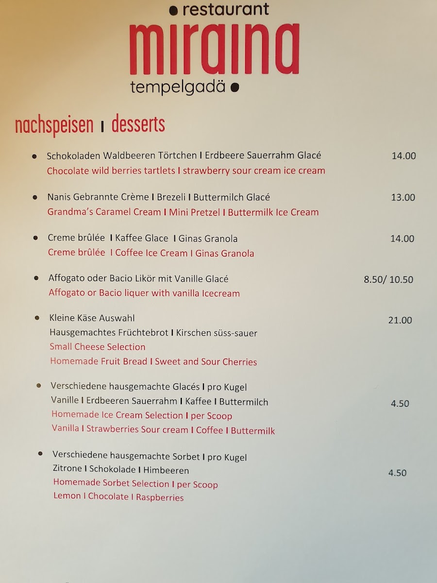 Menu Restaurant Miraina-1